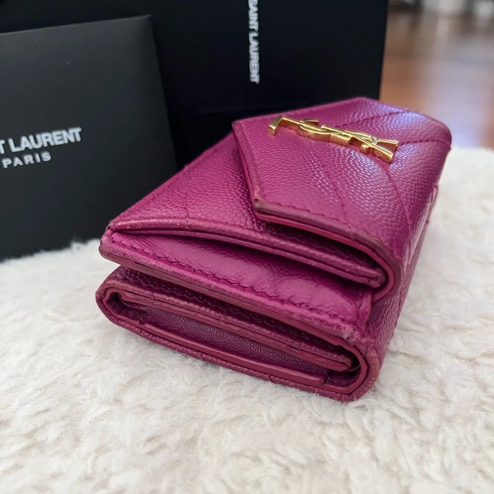 YSL Cassandra Trifold Wallet - Picture 10 of 17